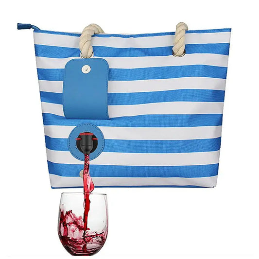 Beach Wine Oxford Tote Bag
