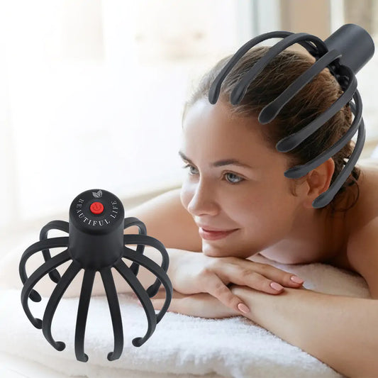 Electric Octopus Scalp Massager with 3 Modes